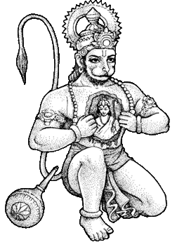 Hanuman - Monkey God