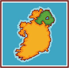 Ireland Map - Northern Ireland and the Irish Republic