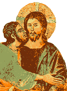 Apostle Judas and Jesus
